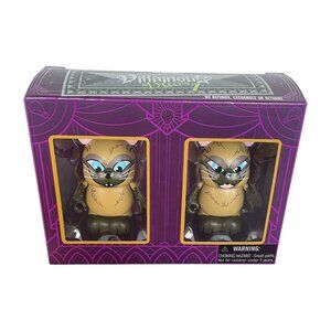 Disney Villainous Duos Si & Am Vinylmation Set Imagination Gala Limited Edition